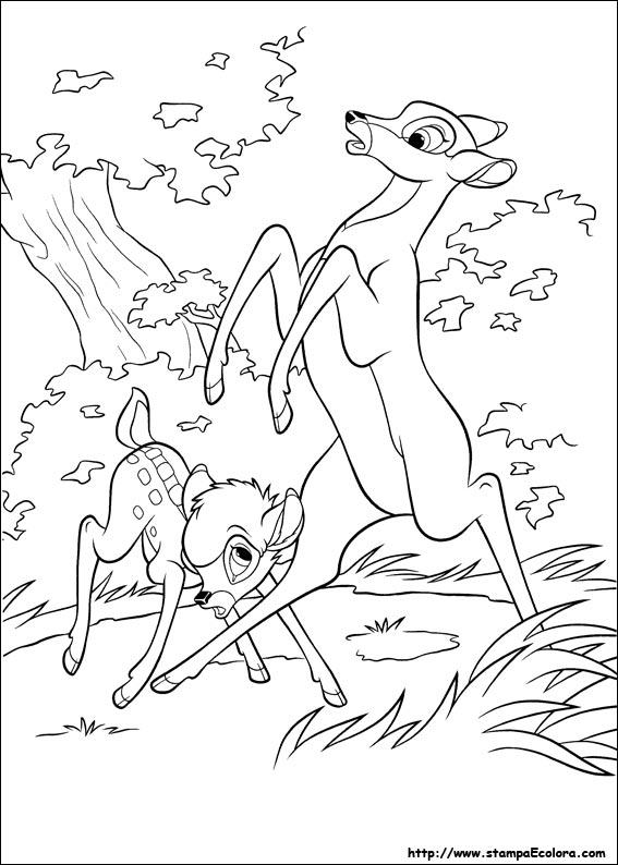 Disegni Bambi 2